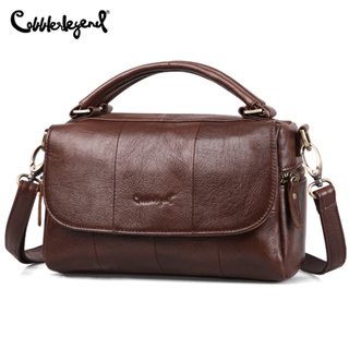 Cobbler legend Genuine Leather Women Handbag Casual Retro Womens Bag Ladies Shoulder Bag
