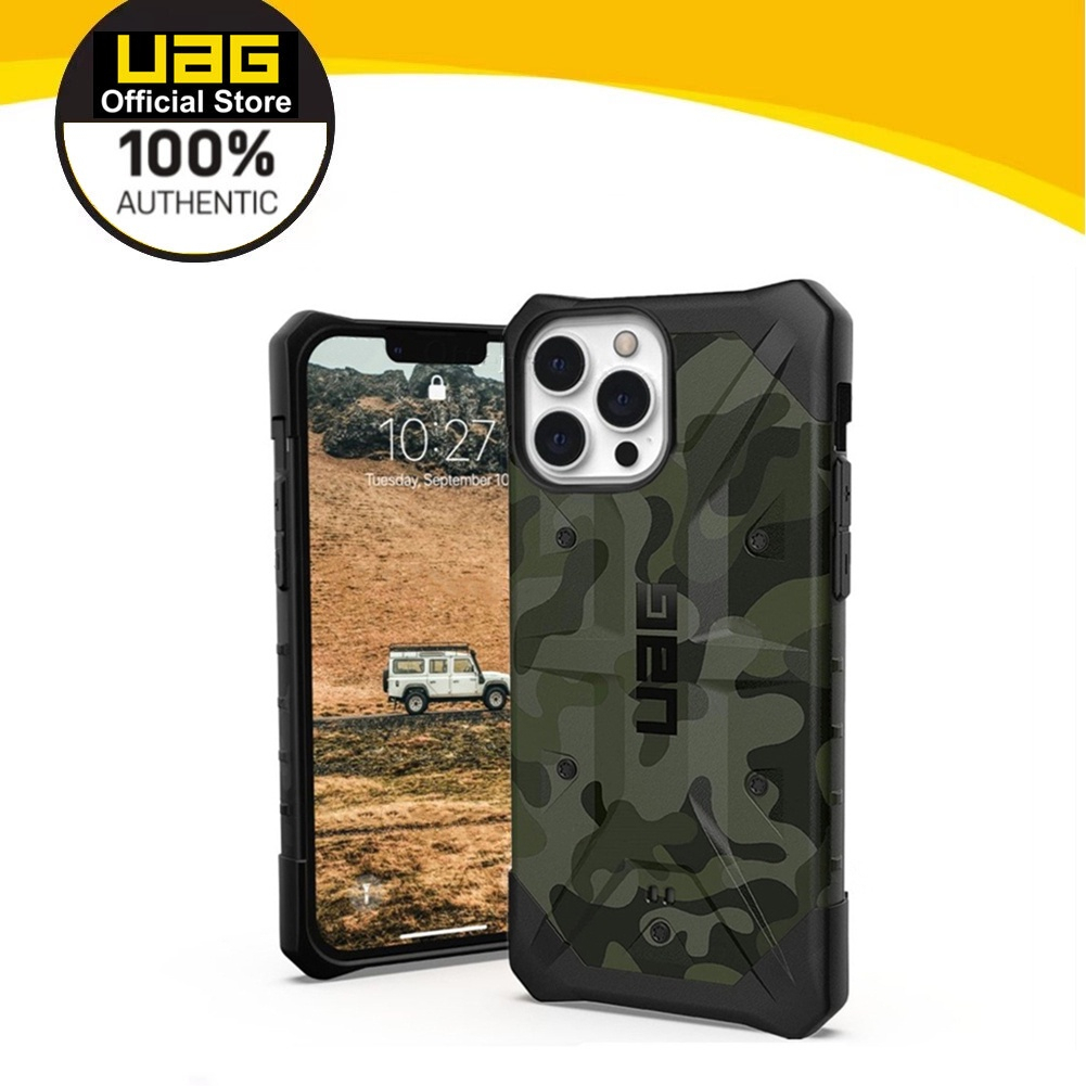 A007 เคสIPHONE14PROMAX 13PROMAX 12PROMAX 11PROMAX 7PLUS 6PLSU 8PLUS UAG กันกระแทกลายทหาร