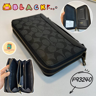 (OS) - [ Factory Outlet ] ใส่ Passport ได้! F93240 Double Zip Travel Bag