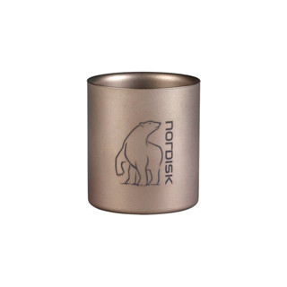 Nordisk Titanium Mug Double-Wall แก้วน้ำ Titanium สองชั้น เบาเหมือนไม่มีน้ำหนัก