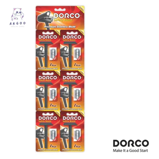 ด้ามโกนหนวด Dorco แบบ 2คม 1 ด้าม พร้อมมีดโกน 1 ใบ (Dorco Safety Razor)