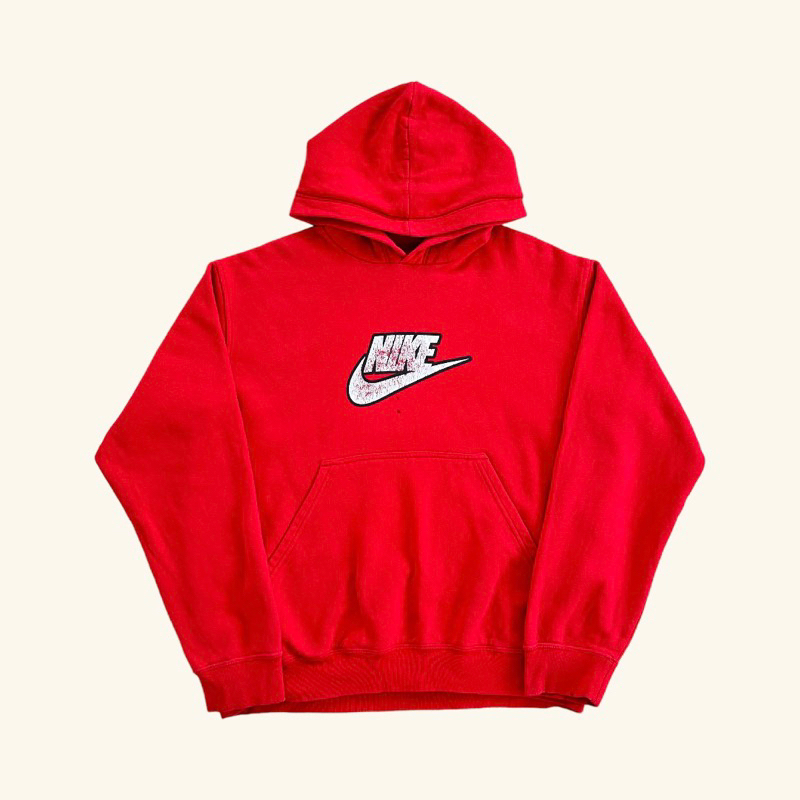 Nike Red Hoodie Big Logo M