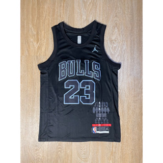 เสื้อบาส BULL  JORDAN # 23  ( ดำ )