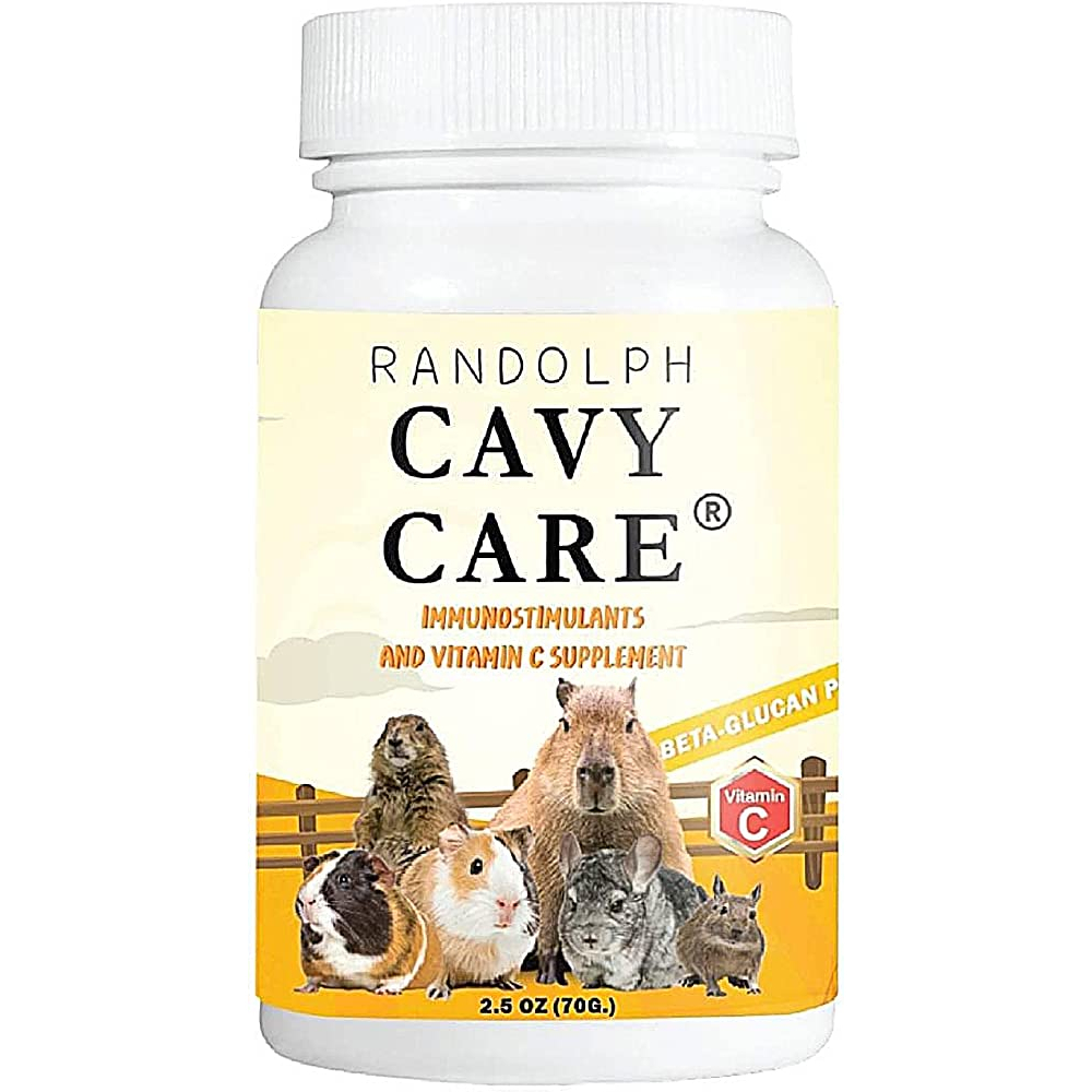 RANDOLPH - CAVY CARE เควี่แคร์ อาหารเสริมสำหรับหนูตะเภา ขนาด 70 กรัม