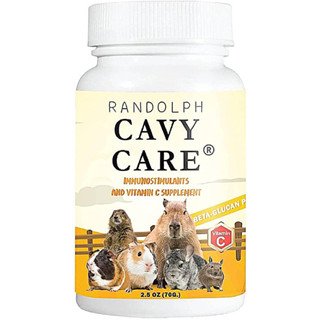 RANDOLPH - CAVY CARE เควี่แคร์ อาหารเสริมสำหรับหนูตะเภา ขนาด 70 กรัม