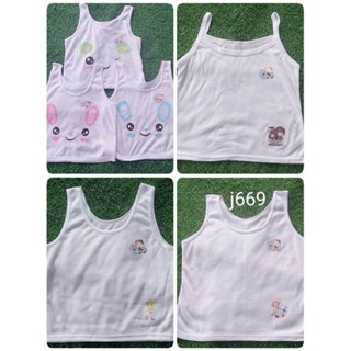 เสื้อกล้ามเด็กหญิง ตัวล่ะ 30 บาท เสื้อกล้ามเด็ก น้อง2-8ปี พร้อมส่ง