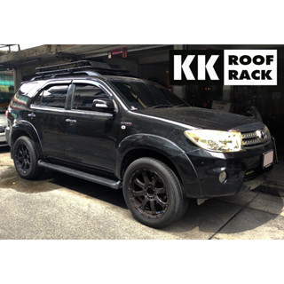 แร็คหลังคา สำหรับ Toyota Fortuner โฉมแรก 2004-2014 เฉพาะรุ่นมีราวหลังคา [ส่งฟรี แบบ Seller own fleet]