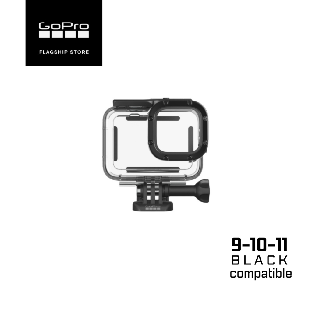 GoPro Protection /เคสกล้องกันน้ำ Protective Housing ของรุ่นHERO 9-10-11-12 Waterproof Case เคสดำน้ำ เคสกันน้ำลึก60ม.