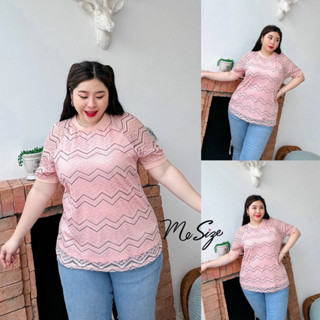 🔥Plussize🔥เสื้อคนอ้วน🔥 S รอบอก(bust) 48”สะโพก(hip) 52”     M รอบอก(bust) 52”สะโพก(hip) 56”