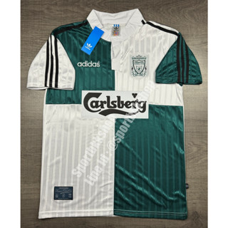 เสื้อฟุตบอล ย้อนยุค คลาสสิค ลิเวอร์พูล Away เยือน ฤดูกาล 1995/96