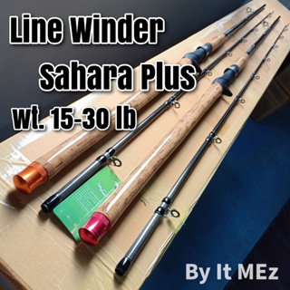 ของแท้ ราคาถูก ❗❗ คันเบสหน้าดิน หมาป่ากราไฟท์ Line Winder Sahara Plus (ด้ามก๊อก) Line wt. 15-30 lb. Casting