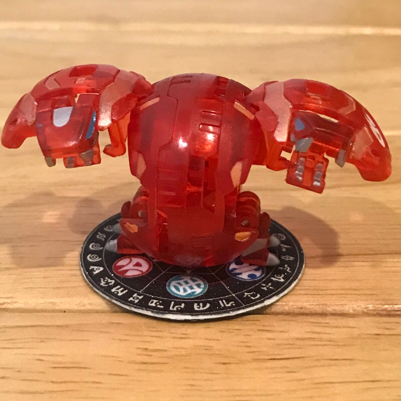 Bakugan B2 Pyrus Dual Hydranoid Translucent rare ฮิลดร้าร่างสองธาตุไฟใส