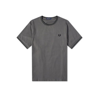 Fred Perry Twintipped T-Shirt in Gunmetal