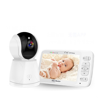 พร้อมส่ง 860Q Baby Monitor 5นิ้วBeBe Baba Electronicเลี้ยงวิทยุNannyกล้องNight Vision HDกล้อง