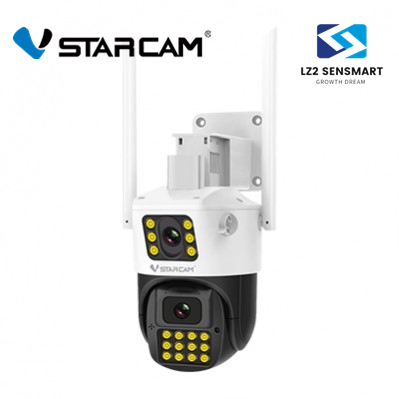 Vstarcam CS663DR ใหม่ Wifi กล้อง IP IP Camera ปลุกไซเรนติดตามอัตโนมัติไฟแฟลชกล้องวงจรปิด