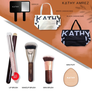 KATHY AMREZ BRUSH GOOD BRUSH GOOD SKIN แปรงเทพ มินิ และ สำหรับทาปาก กระเป๋าแคนวาส