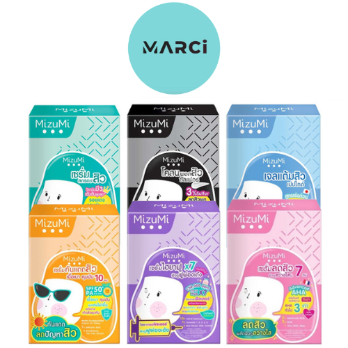 [กล่อง x6ซอง] Mizumi Peptide Acne Gel ครีมซอง mizumi