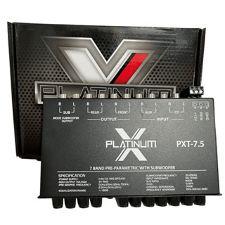 ปรี รถยนต์ 7 แบน ปรีแอมป์ PLATINUM PXT-7.5 7 BAND ปรีplatinum