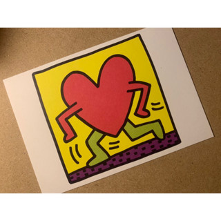 Postcard KEITH HARING/Takashi Murakami 💯(ไม่รวมกรอบ)