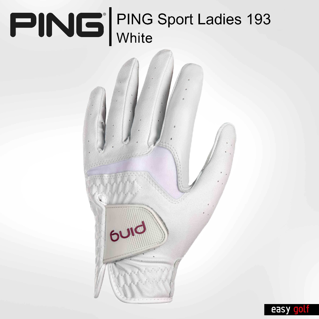PING GLOVE SPORT LADIES 193 PING GLOVE  ถุงมือกอล์ฟ แบบหนัง