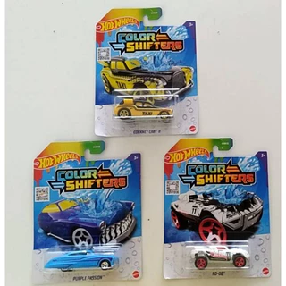 Hot Wheels Color Shifters Assortment (BHR15) ฮอตวีลส์ รถแบบเปลี่ยนสีได้ รุ่น BHR15