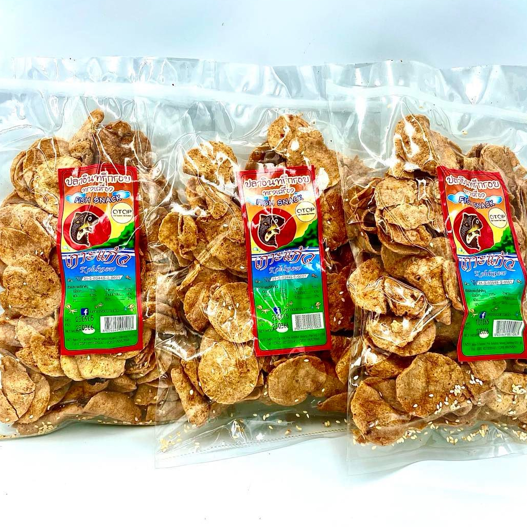 ปลาอินทรีย์กรอบเกาะแก้ว ขนาดบรรจุ 190 g