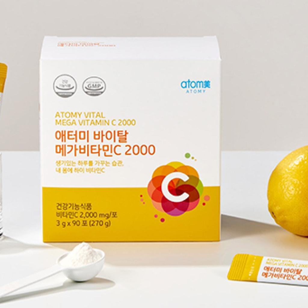 อะโทมี่ ไวทัล เมก้า วิตามินซี 2000 Atomy Vital Mega Vitamin C 2000