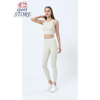 Free Size Lycra Yoga Pants Fitness Pants กางเกงเลกกิ้ง กางเกงเล่นโยคะทรงเอวสูง ฟรีไซส์ ระบายอากาศ