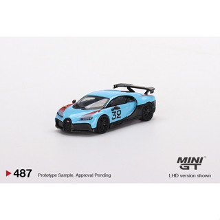 Mini GT No. 487-L Bugatti Chiron Pur Sport "Grand Prix"