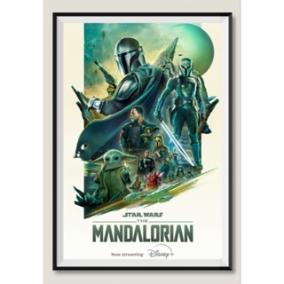 โปสเตอร์หนังซีรีส์ติดผนัง Star wars the mandalorian