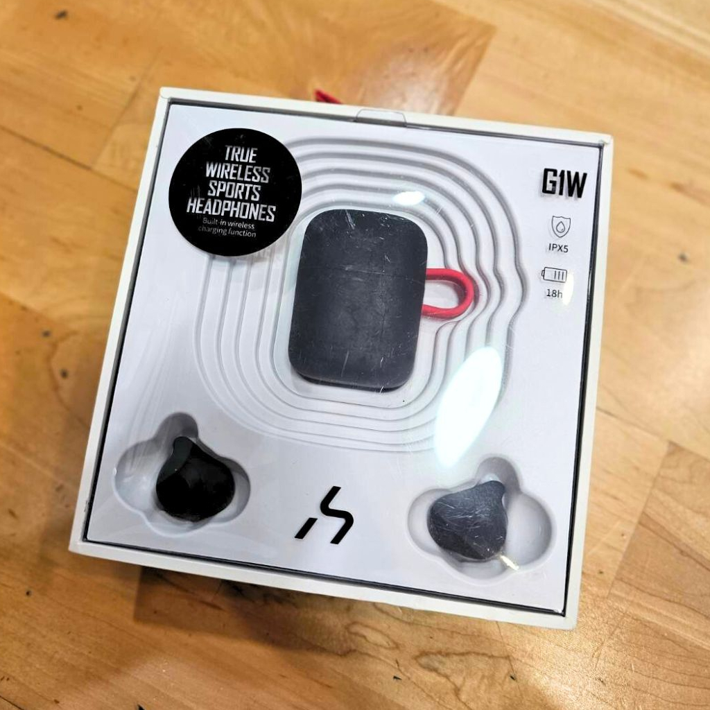 HAVIT G1W TRUE WIRELESS SPORT HEADPHONE Black & Red หูฟังไร้สาย