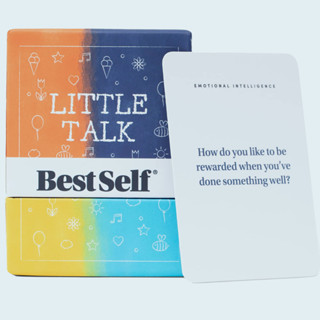 BestSelf Co. Little Talk Deck - Kids Conversation Starter Cards