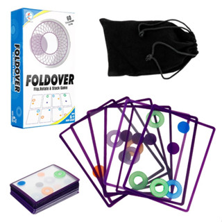 Foldover Card Game การ์ดเกมมิติสัมพันธ์ ของเล่นมิติสัมพันธ์ การมองภาพซ้อน – Kaleidoscope Swish Game