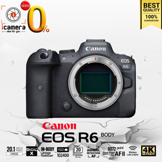 ผ่อน 0%** Canon Camera EOS R6 Body - รับประกันร้าน icamera 1ปี