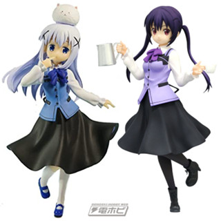 [ฟิกเกอร์แท้] Gochuumon wa Usagi Desu ka?? - Kafuu Chino / Tedeza Rize  - Special Figure (FuRyu)