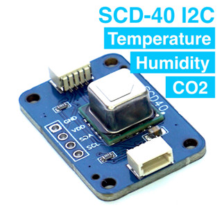 SCD40 I2C CO2 Temperature Humidity Sensor พร้อมส่ง คลังสินค้าในไทย