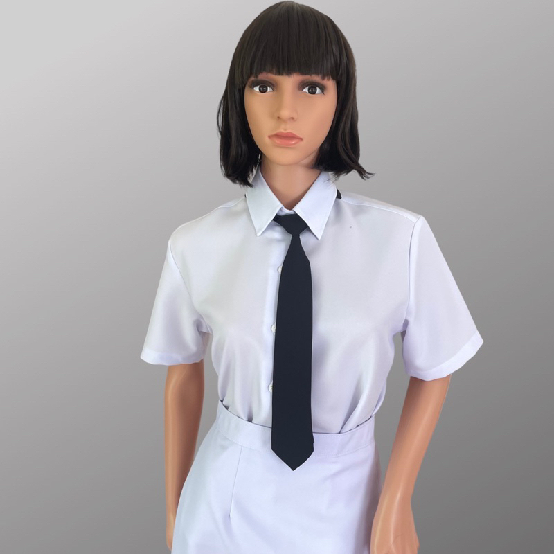 เสื้อรองใน หญิง // ชุดปกติขาว by bangbang [ เปลี่ยนฟรี ]