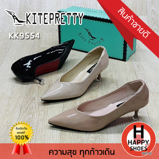 🚚ส่งเร็ว🚛ส่งด่วน👠สินค้ามาใหม่✨รองเท้าหุ้มส้นหญิง KITEPRETTY รุ่น K9554 ส้น 2 นิ้ว The charm is you สวย สวมใส่สบาย