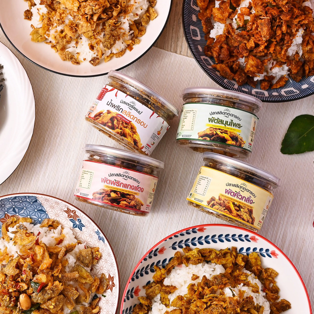 แพ็คคู่ 1 FREE 1 รสดั้งเดิม 300ก.+น้ำพริกสลิดกรอบ 70ก