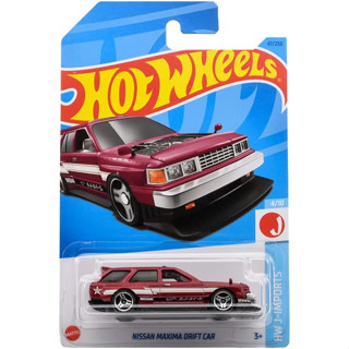 [พร้อมส่ง] รถเหล็ก HOTWHEELS ของแท้ Nissan Maxima Drift Car (Dark Red) (HW2023_#047)