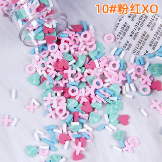 B004 ฟีโม่ตกแต่ง เม็ดตกแต่ง อุปกรณ์ DIY ลูกบอล DIY (ขวด 15 g) ราคาต่อชิ้น พร้อมส่งจากไทย