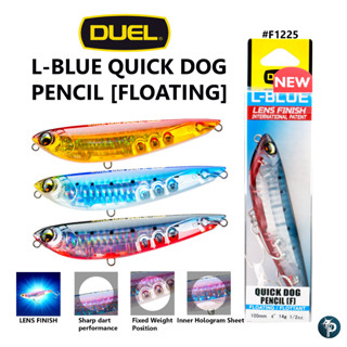 เหยื่อ DUEL L-BLUE QUICK DOG PENCIL [FLOATING] F1225