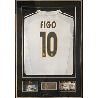 เสื้อบอล พร้อมลายเซ็นต์ และใบรับรอง  เรอัล มาดริด หลุยส์ ฟิโก้ Luís Figo