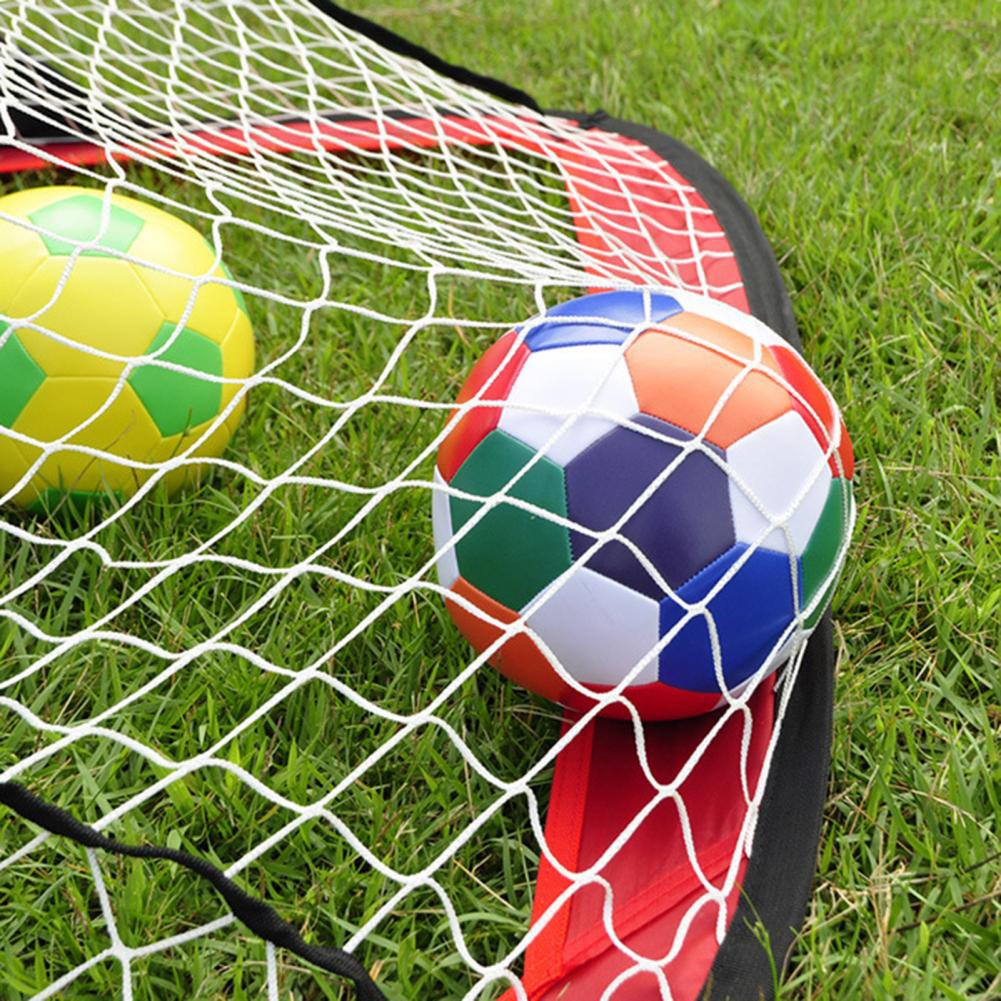 ประตูฟุตบอล ตาข่ายโกลฟุตบอลสำหรับเด็กแบบพับได้ 2 in 1 ฟุตบอล โกลฟุตบอล ของเล่นฟุตบอลกีฬากลางแจ้ง football ฟุตบอลของแท