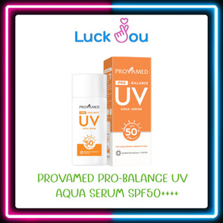 Provamed Pro-balance UV aqua serum SPF40PA+++ 40 ml. / Provamed ครีมกันแดด