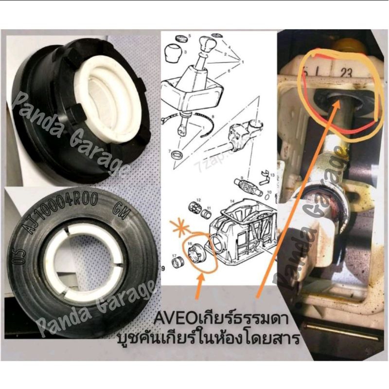 **ส่งจากไทย**บูชคันเกียร์(ในห้อง​โดยสาร) Aveoเกียร์ธรรมดา ทุกปี***พร้อมส่ง***