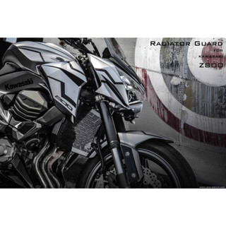 การ์ดหม้อน้ำ LEON KAWASAKI Z800 สีดำ (Black Edition)