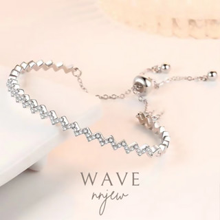 สร้อยข้อมือ Wavy Bracelet เครื่องประดับ แฟชั่น