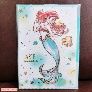 แฟ้ม A4 แยกใส่เอกสารได้ 5 ช่อง ลาย Disney Prism Garden (Ariel - Little Mermaid)