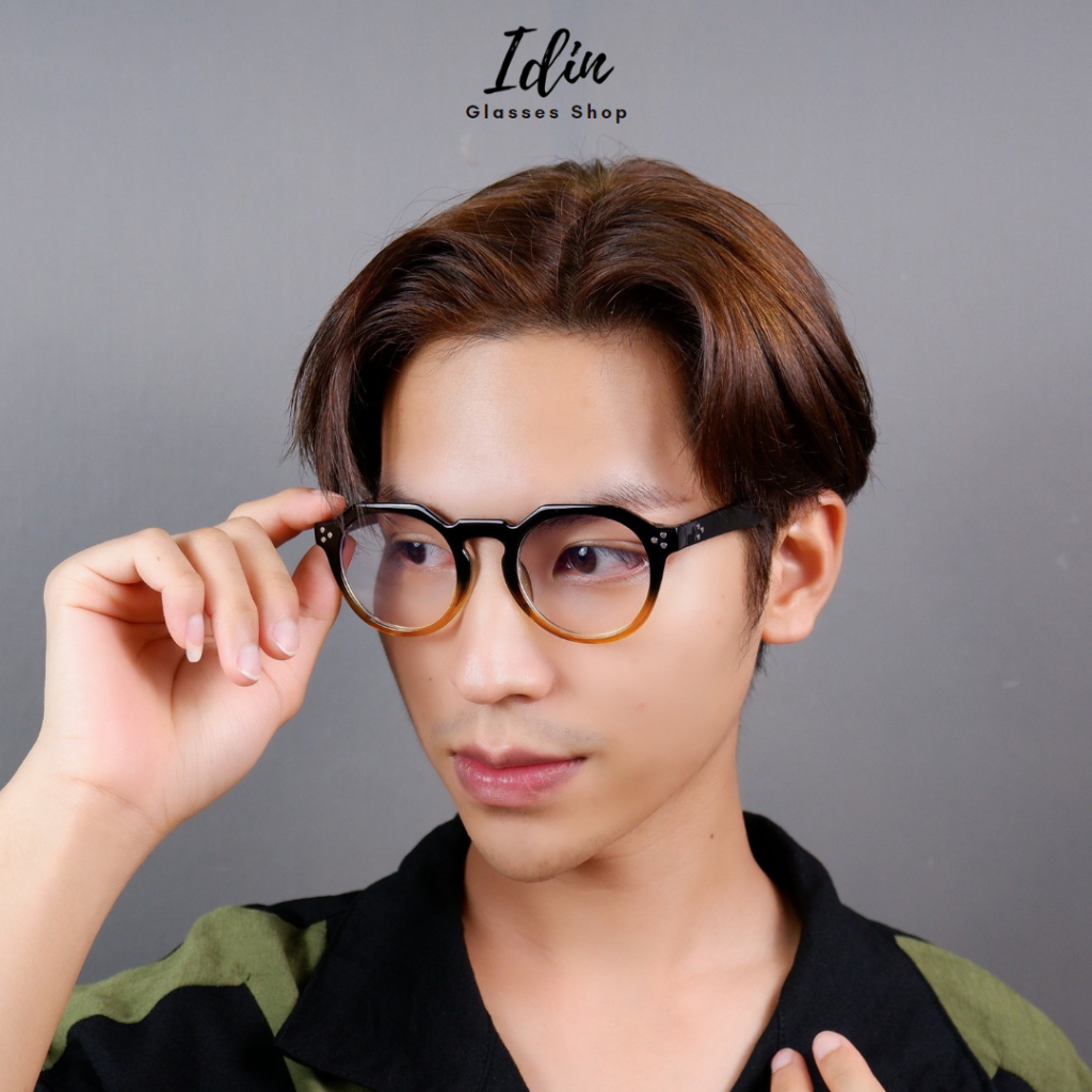 แว่นตา กรอบแว่นพลาสติก​ แข็งแรง, ทนทาน, น้ำหนักเบา มีบริการตัดเลนส์สายตา ตัดแว่นตา ตัดแว่นสายตา ตัดแว่นกรองแสง รุ่น3395